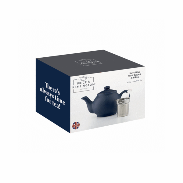 Teapot 2 Cup Blue
