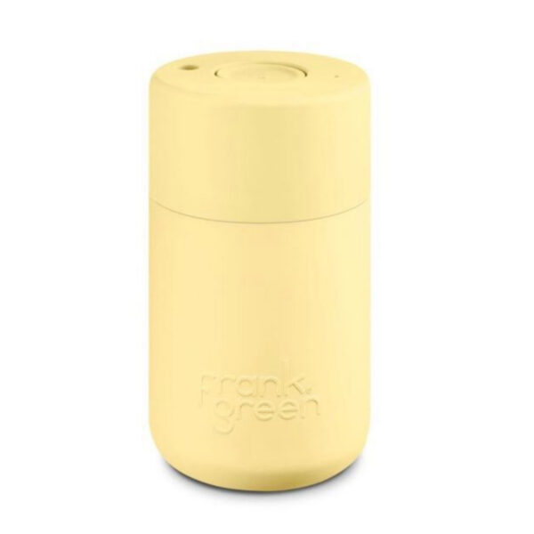 12ozReusableCup-PushButtonLid-Buttermilk.jpg 12oz Reusable Cup - Push Button Lid - Buttermilk