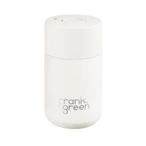 12oz Reusable Cup - Push Button Lid - Cloud
