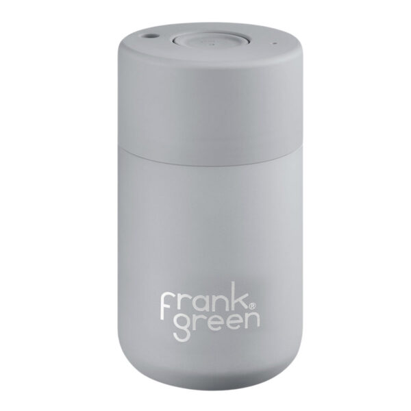 12oz Reusable Cup - Push Button Lid - Harbour Mist