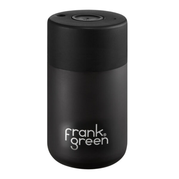 12oz Reusable Cup - Push Button Lid - Midnight
