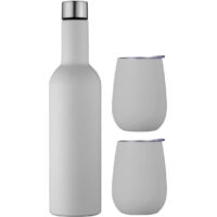 Wine Travellers Set - Dove Grey