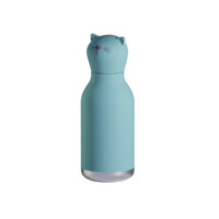 Bestie Bottle Cat Double Wall Insulated Bottle 460ml Teal