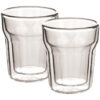 Nove Twin Wall Glass 100ml - 2 Piece Set