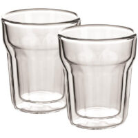 Nove Twin Wall Glass 100ml - 2 Piece Set