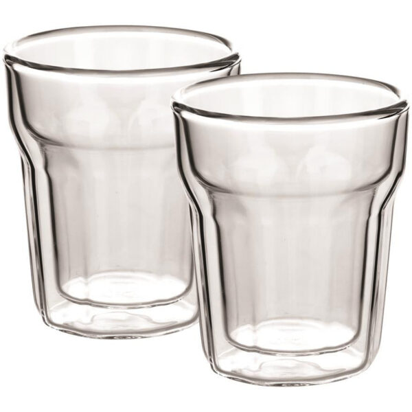 Nove Twin Wall Glass 100ml - 2 Piece Set