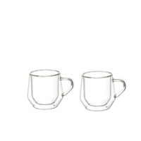 Capri Double Wall Glass 100ml 2 Piece