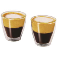 Modena Twin Wall Glass 100ML - 2 Piece