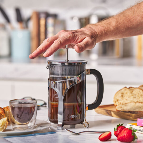 Cafe Press Glass Coffee Plunger - 6 Cup