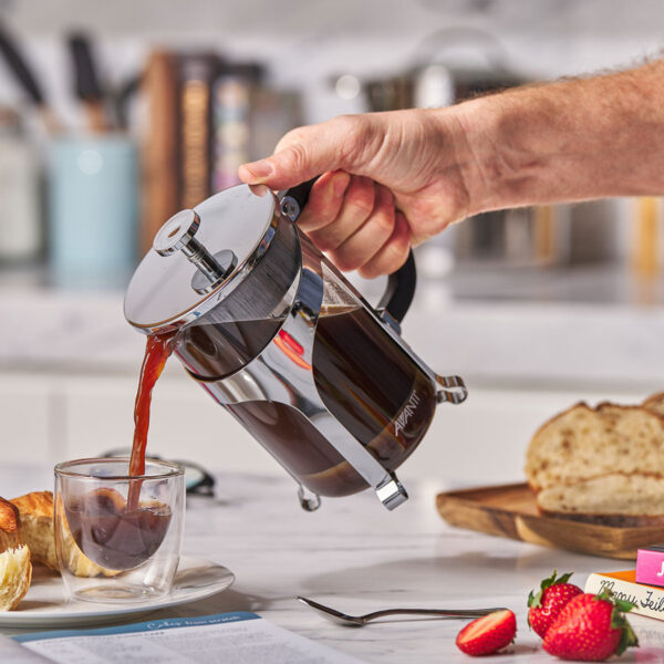 Cafe Press Glass Coffee Plunger - 6 Cup