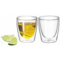 Caffe Twin Wall Glass Set of 2 - 150ml