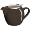Camelia Ceramic Teapot 500ml - Pitch Black