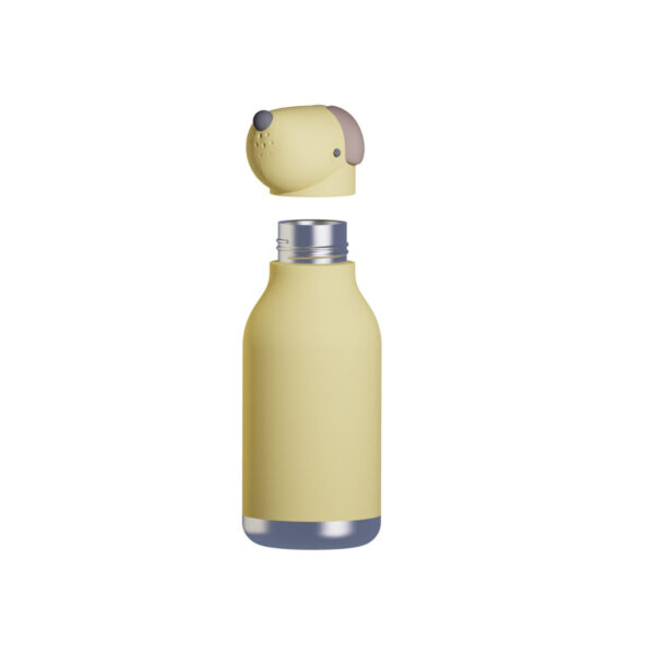 Bestie Bottle Dog Double Wall Insulated Bottle 460ml Yellow