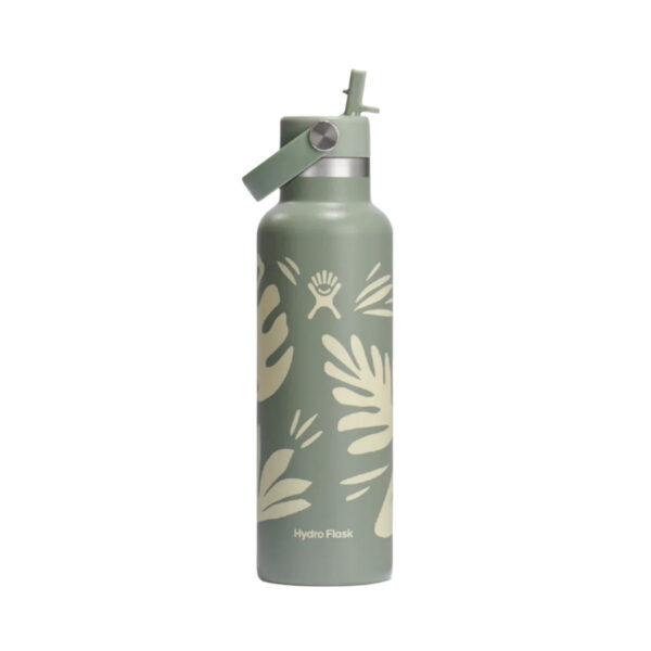 21oz Standard Flex Straw Cap Botanical Bliss Agave