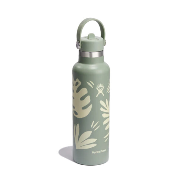 21oz Standard Flex Straw Cap Botanical Bliss Agave
