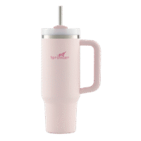 Sunny Insulated Tumbler with Straw Lid 1L - Blush Pink