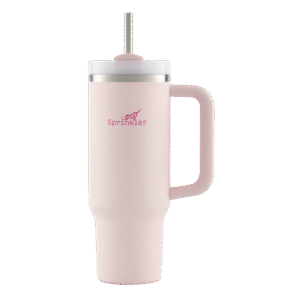 Sunny Insulated Tumbler with Straw Lid 1L - Blush Pink