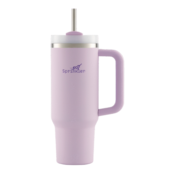 Sunny Insulated Tumbler with Straw Lid 1L - Lilac