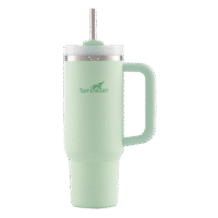 Sunny Insulated Tumbler with Straw Lid 1L - Soft Mint
