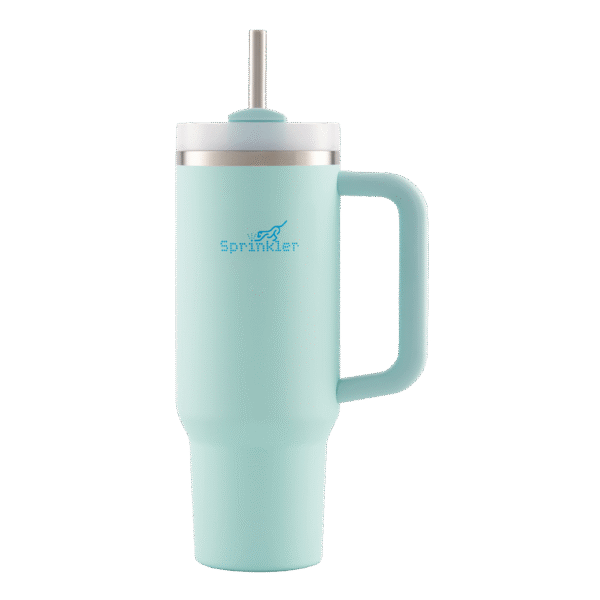 Sunny Insulated Tumbler with Straw Lid 1L - Sea Breeze