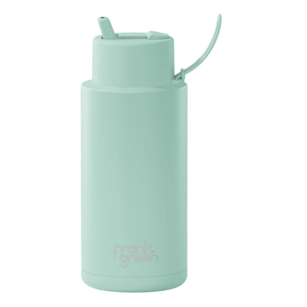 34oz Reusable Bottle - Flip Lid - Peppermint