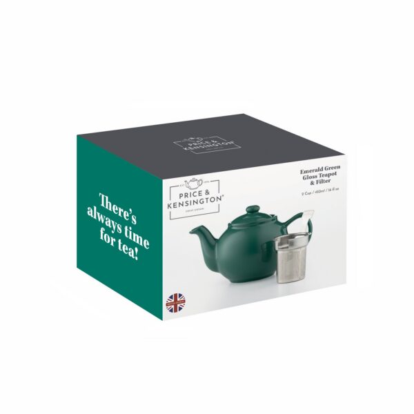 Teapot 2 Cup Green