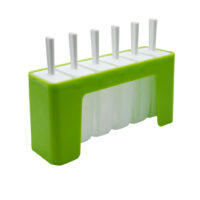 Pop Moulds Groovy Set 6 W/ Stand Spring Green