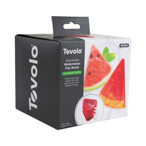Stackable Pop Moulds Set 4 Watermelon