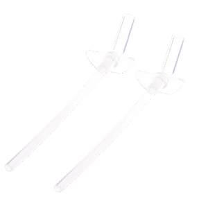 Set of 2 Replacement Straw & Sipper Kids Drink Bottle