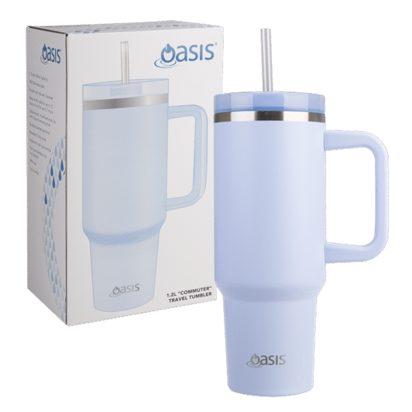 Commuter Travel Tumbler S/S Double Wall Insualted 1.2L - Periwinkle