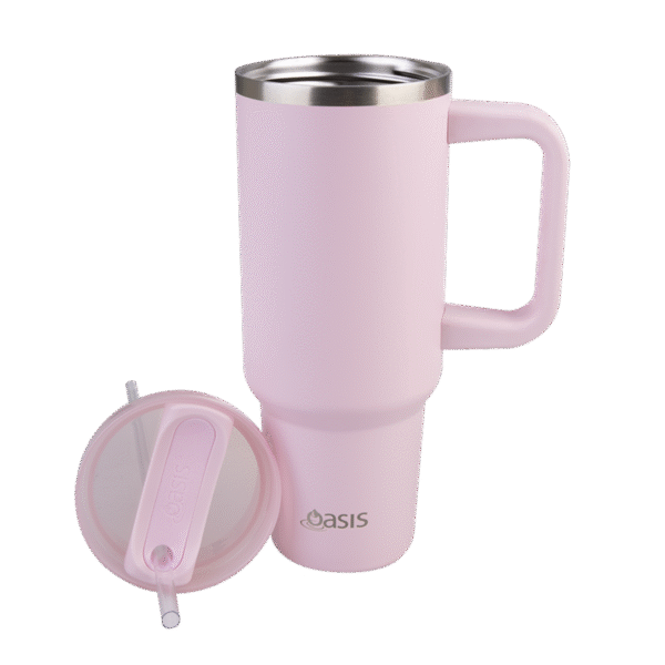 Commuter Travel Tumbler S/S Double Wall Insualted 1.2L - Pink Lemonade