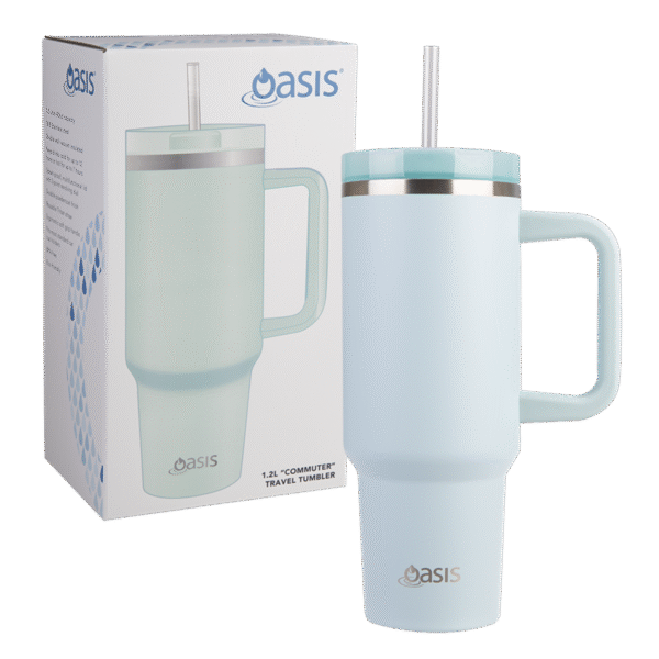 Commuter Travel Tumbler S/S Double Wall Insualted 1.2L - Sea Mist