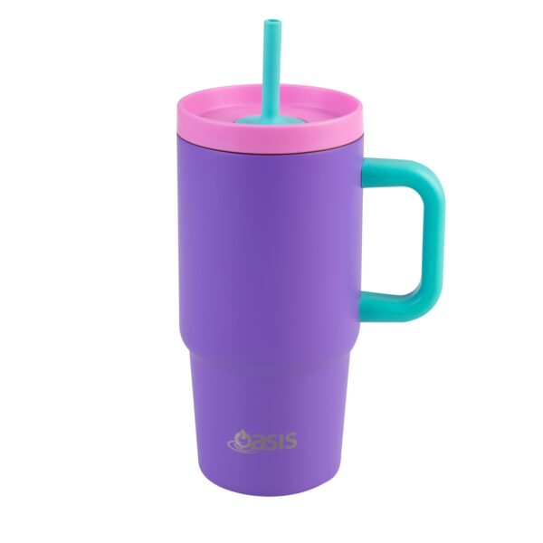 Junior Commuter Insulated Tumbler 700ml- Mermaid Purple