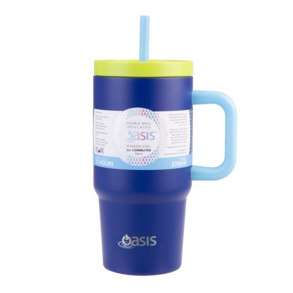 Junior Commuter Insulated Tumbler 700ml - Peacock Blue