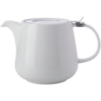 White Basics Teapot With Infuser