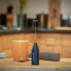 To Go Milk Frother with Case - Black