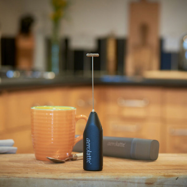 To Go Milk Frother with Case - Black