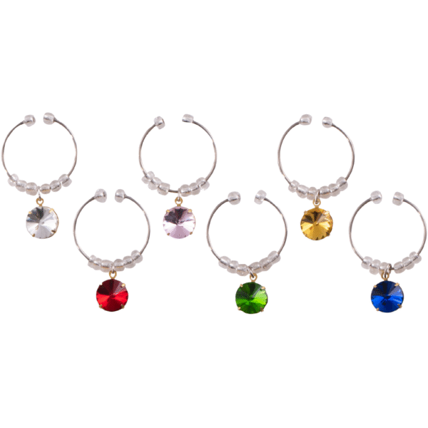 Wine Charms - Gem Stones