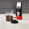Glass Coffee Jar w/ Moka Top