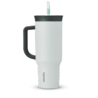 Tumbler Stainless Steel 40oz Cloudscape (Grey White)