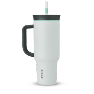 Tumbler Stainless Steel 40oz Cloudscape (Grey White)