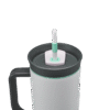Tumbler Stainless Steel 40oz Cloudscape (Grey White)