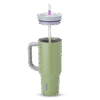 Tumbler Stainless Steel 40oz Hip Cactus (Grey Green)