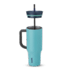 Tumbler Stainless Steel 40oz Splash Zone (Grey Teal)