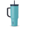 Tumbler Stainless Steel 40oz Splash Zone (Grey Teal)