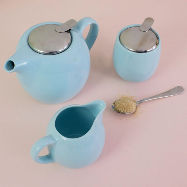 Camelia Ceramic Teapot 750ML - Duck Egg Blue