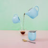Camelia Ceramic Teapot 750ML - Duck Egg Blue