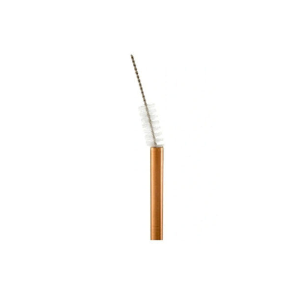Cocktail & Co Reusable Wide Straw With Brush Set of 4 Rose Gold Gift Boxed