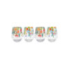 Royal Botanic Gardens Eucalyptus Bloom Tumbler 500ml Set of 4 Gift Boxed