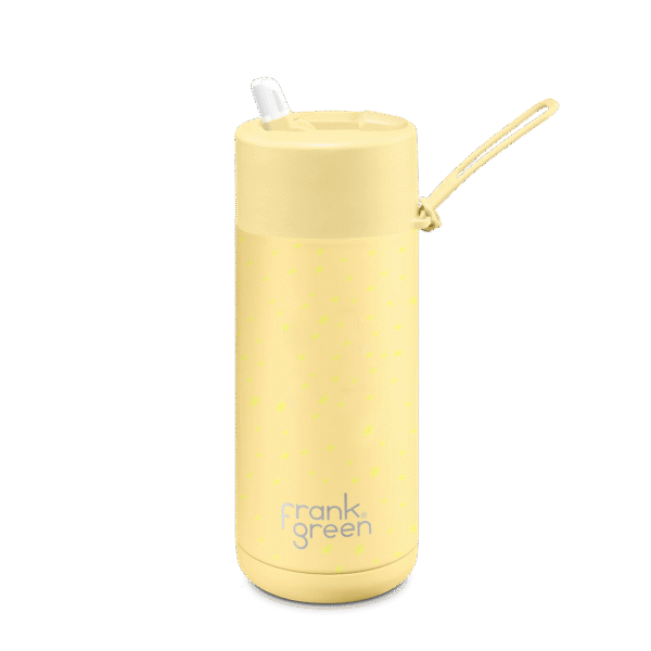Franksters 16oz Reusable Cup - Flip Lid - Buttermilk Splash